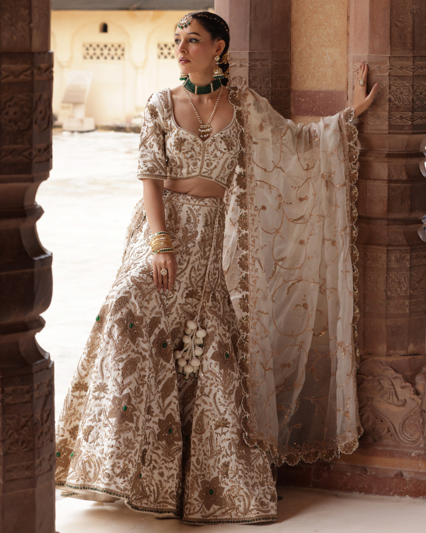 Royal Opulence Silk Lehenga Set