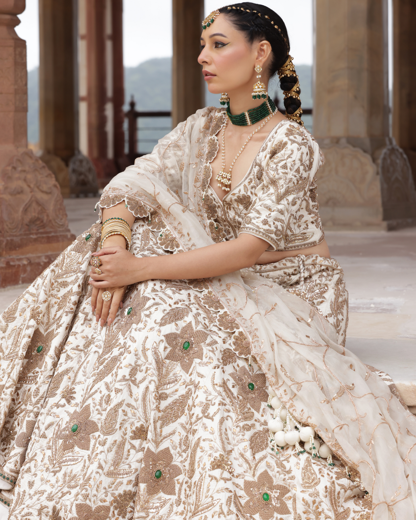 Royal Opulence Silk Lehenga Set