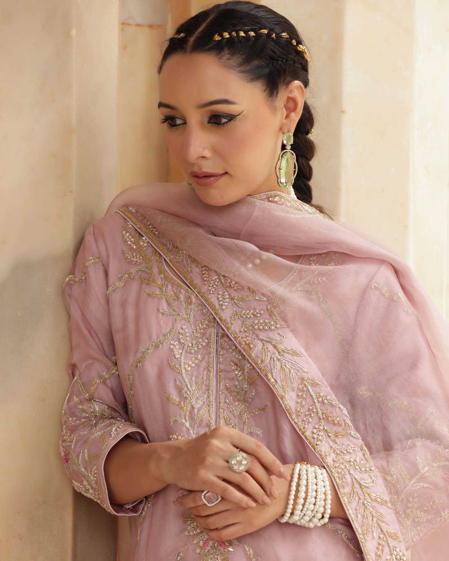 Noor-e-Awadh Sharara Set