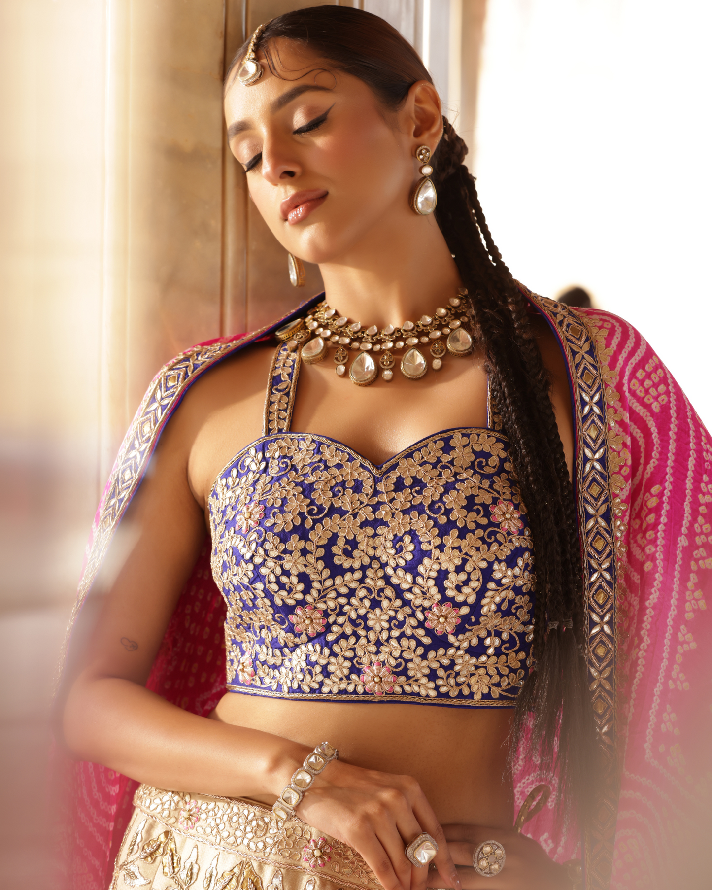 Banarsi Silk Lehenga Set