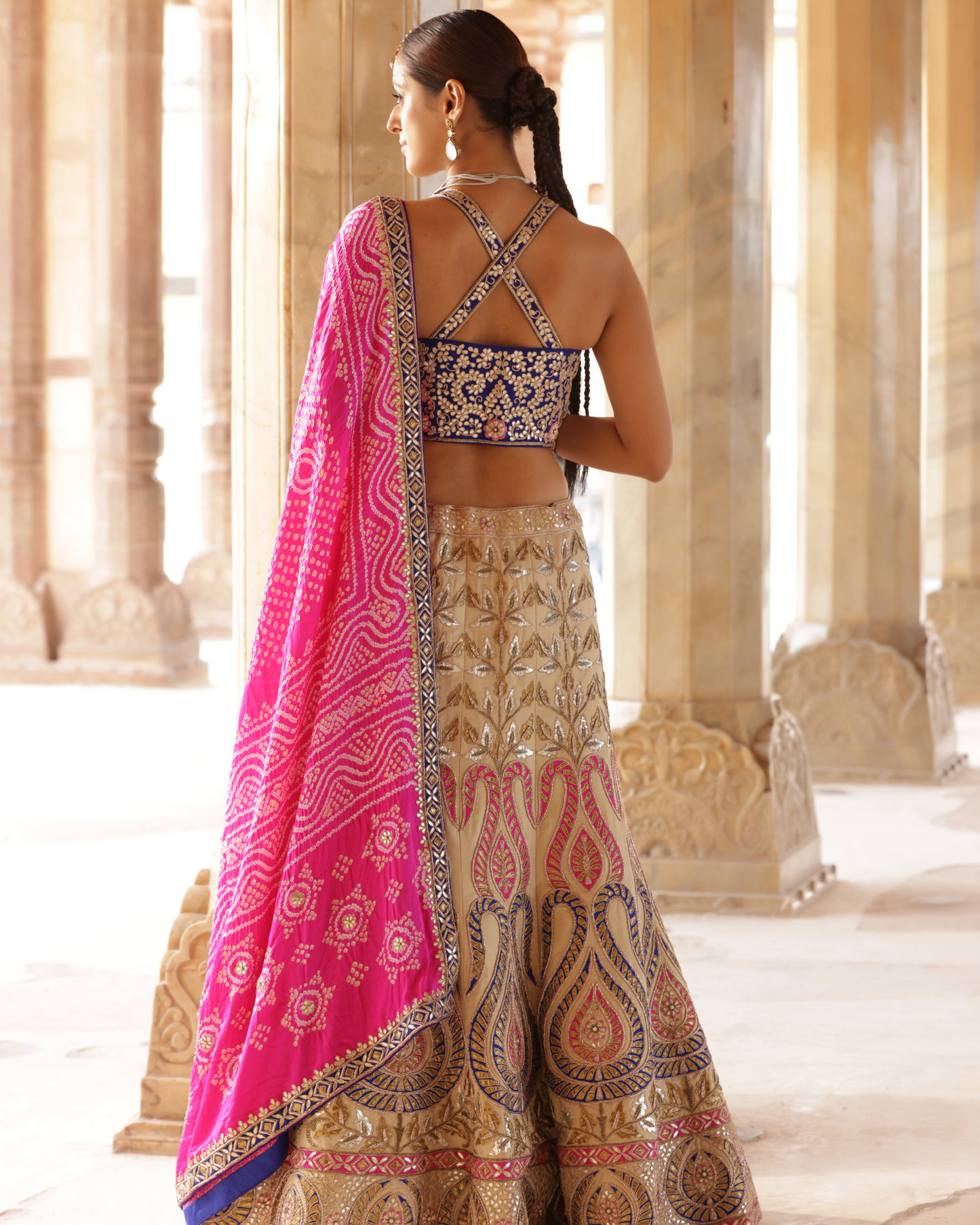 Banarsi Silk Lehenga Set