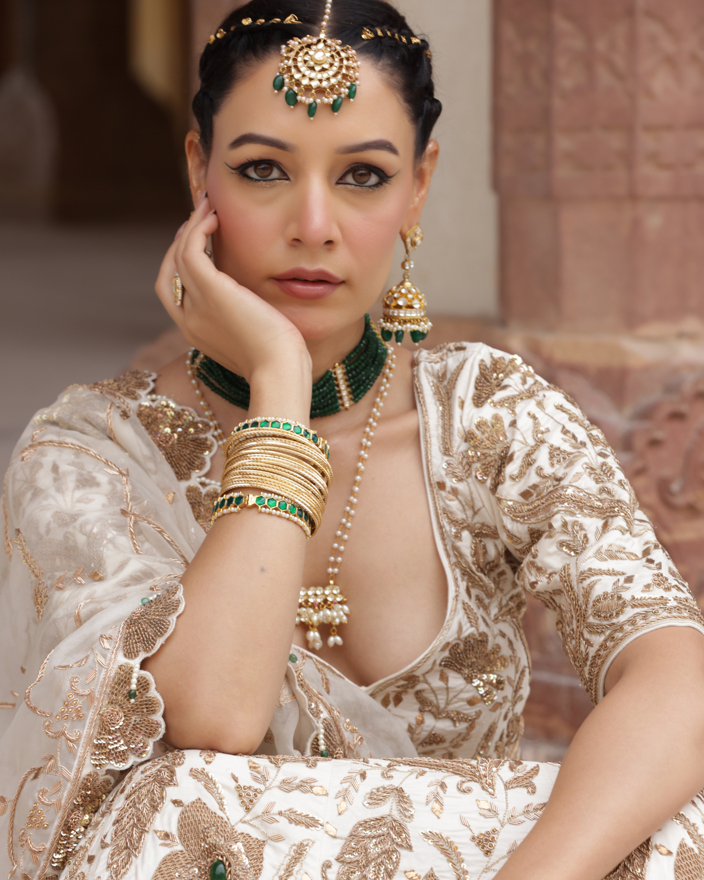 Royal Opulence Silk Lehenga Set