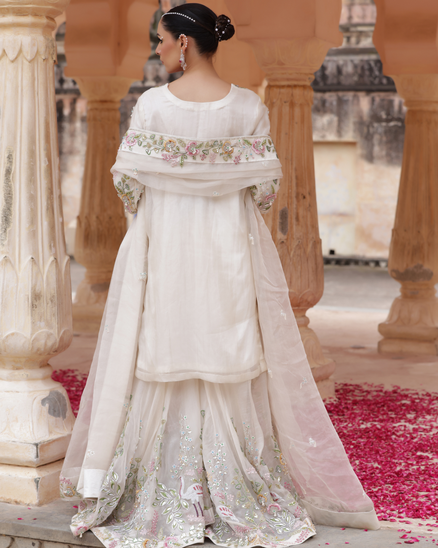 Heritage Sharara Set With Kardana Work