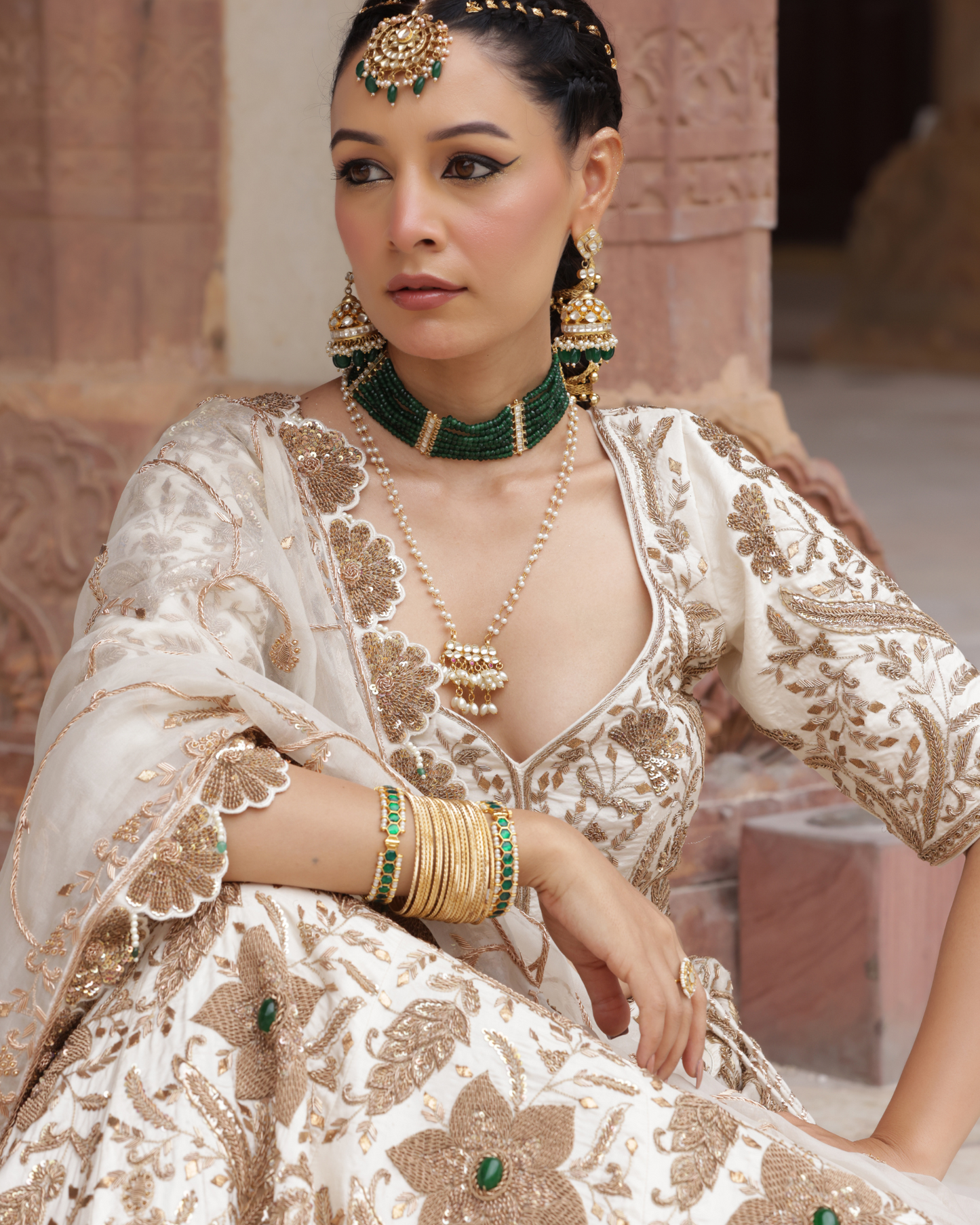 Royal Opulence Silk Lehenga Set