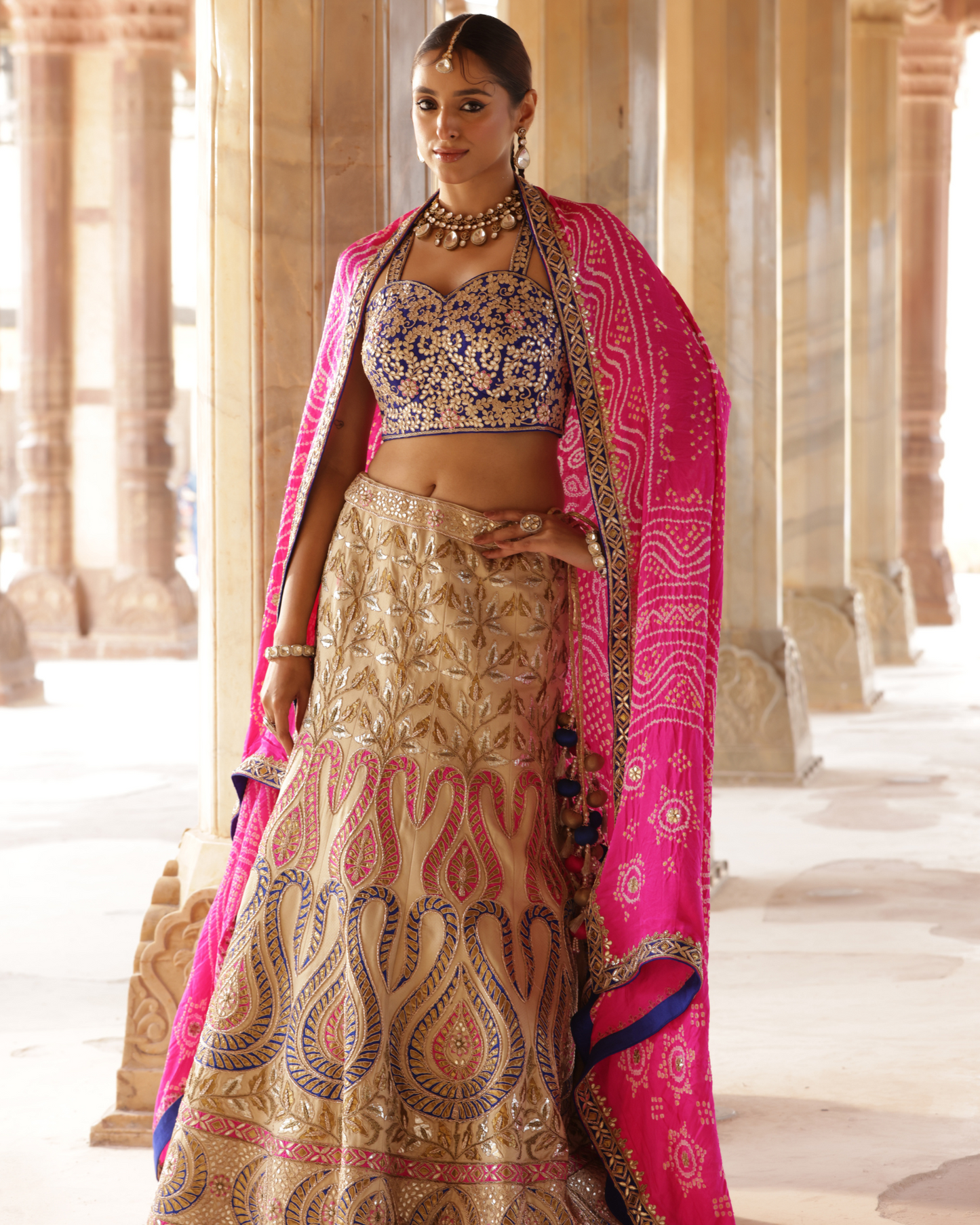 Banarsi Silk Lehenga Set