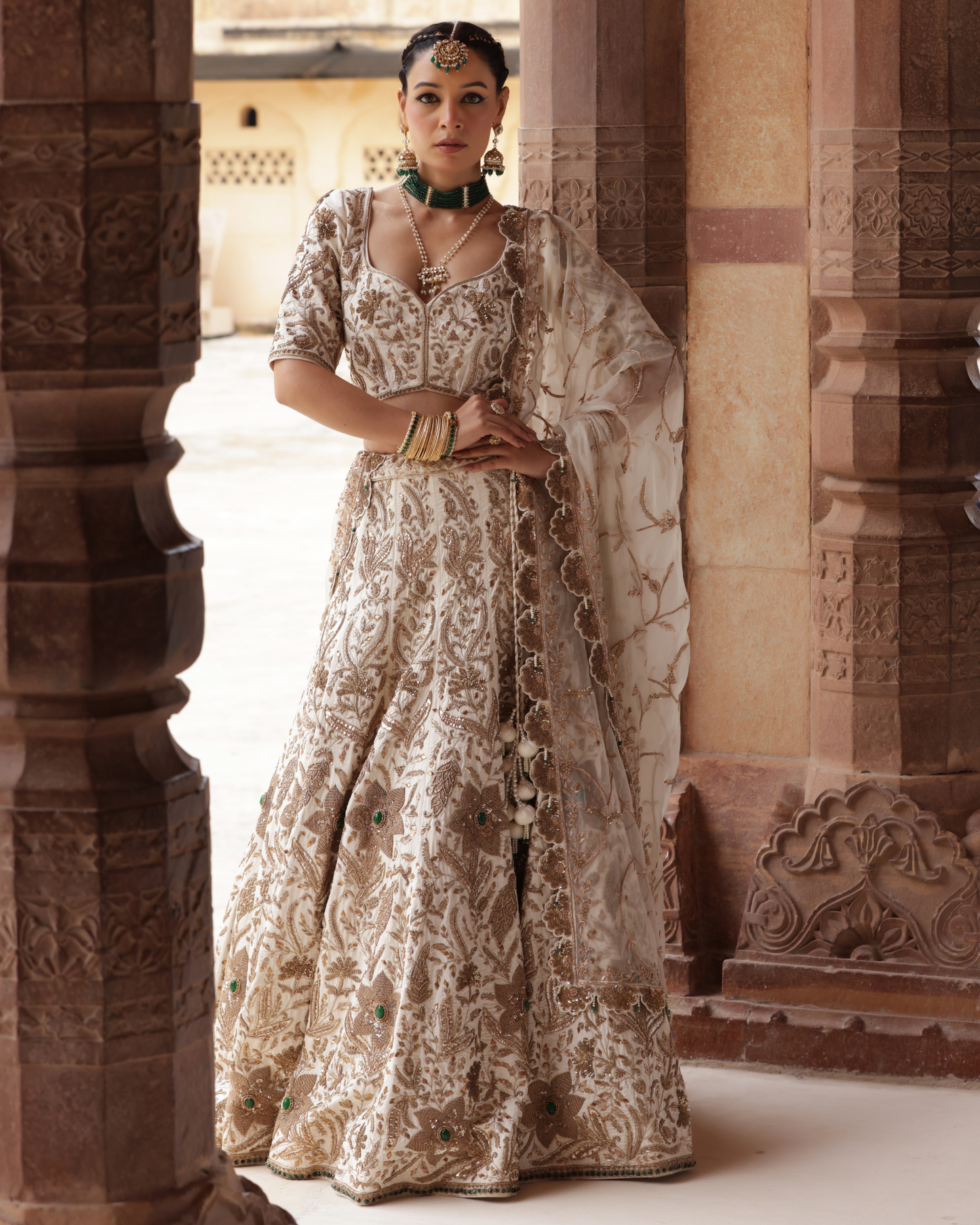 Royal Opulence Silk Lehenga Set