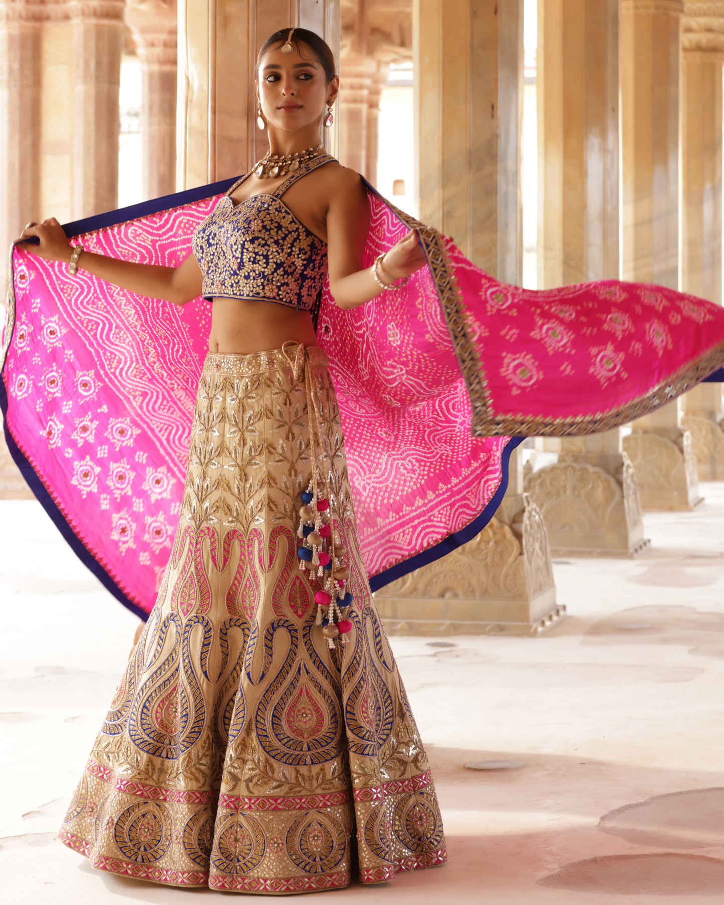 Banarsi Silk Lehenga Set