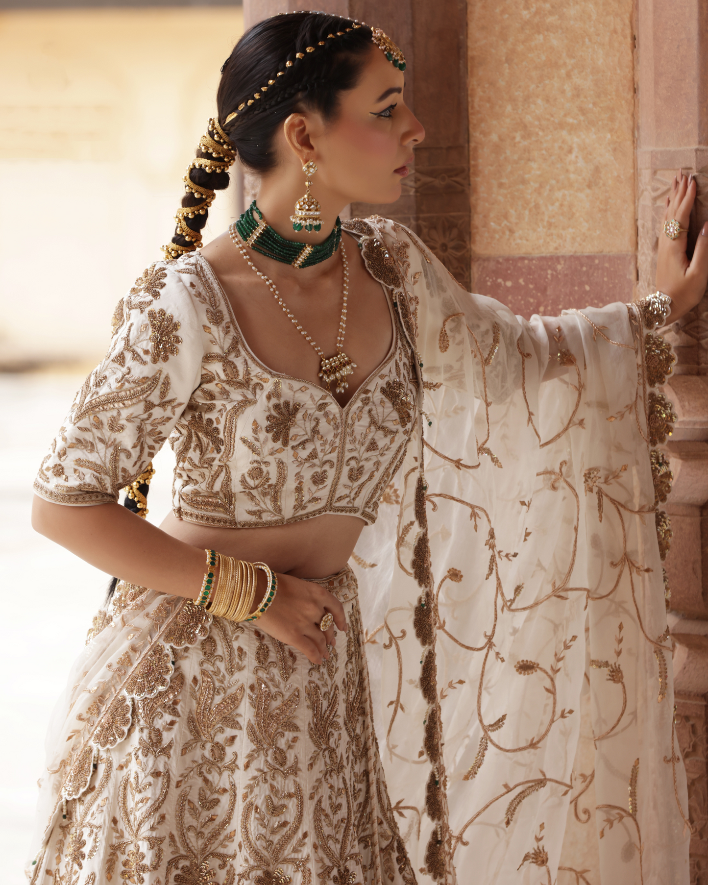 Royal Opulence Silk Lehenga Set