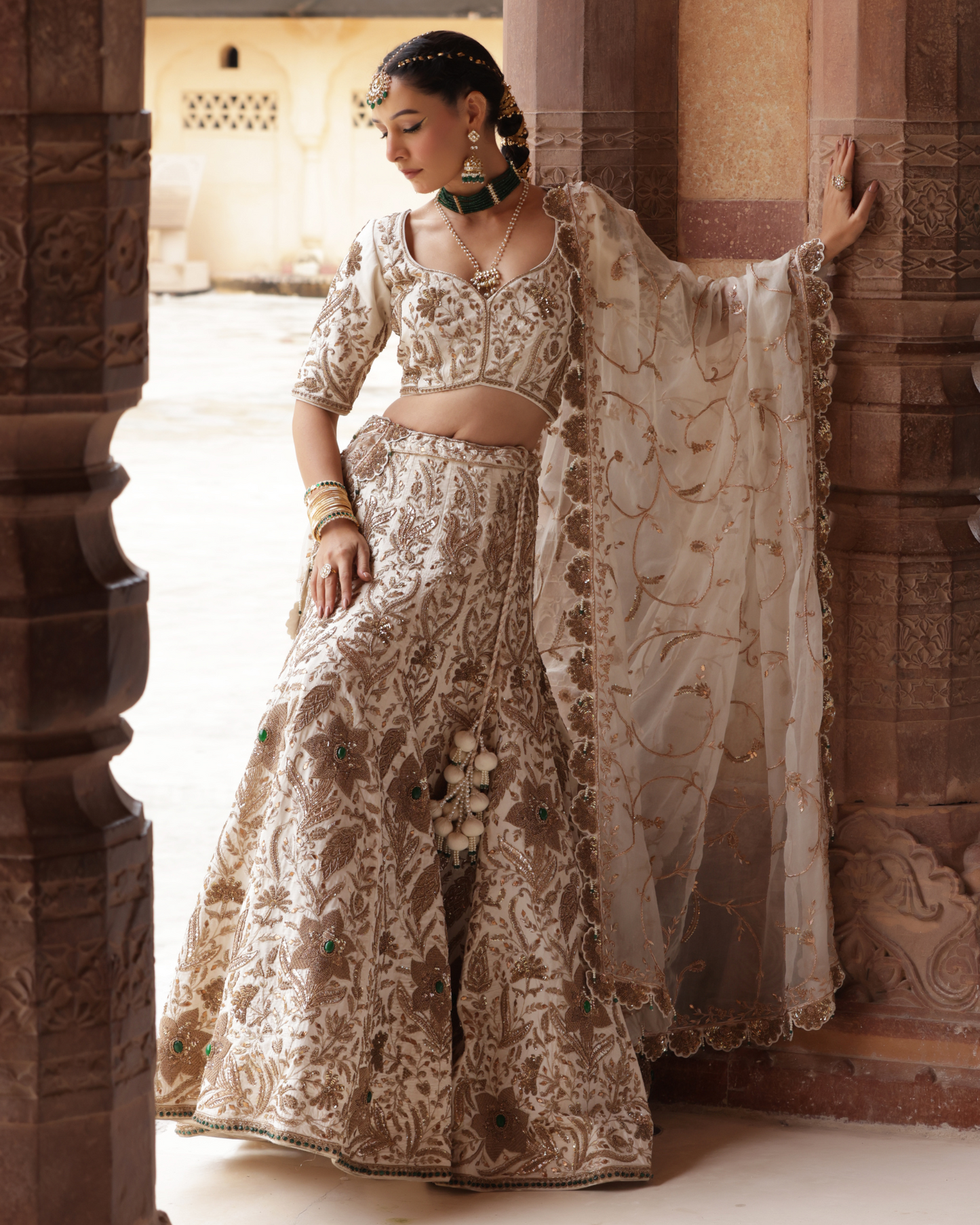 Royal Opulence Silk Lehenga Set