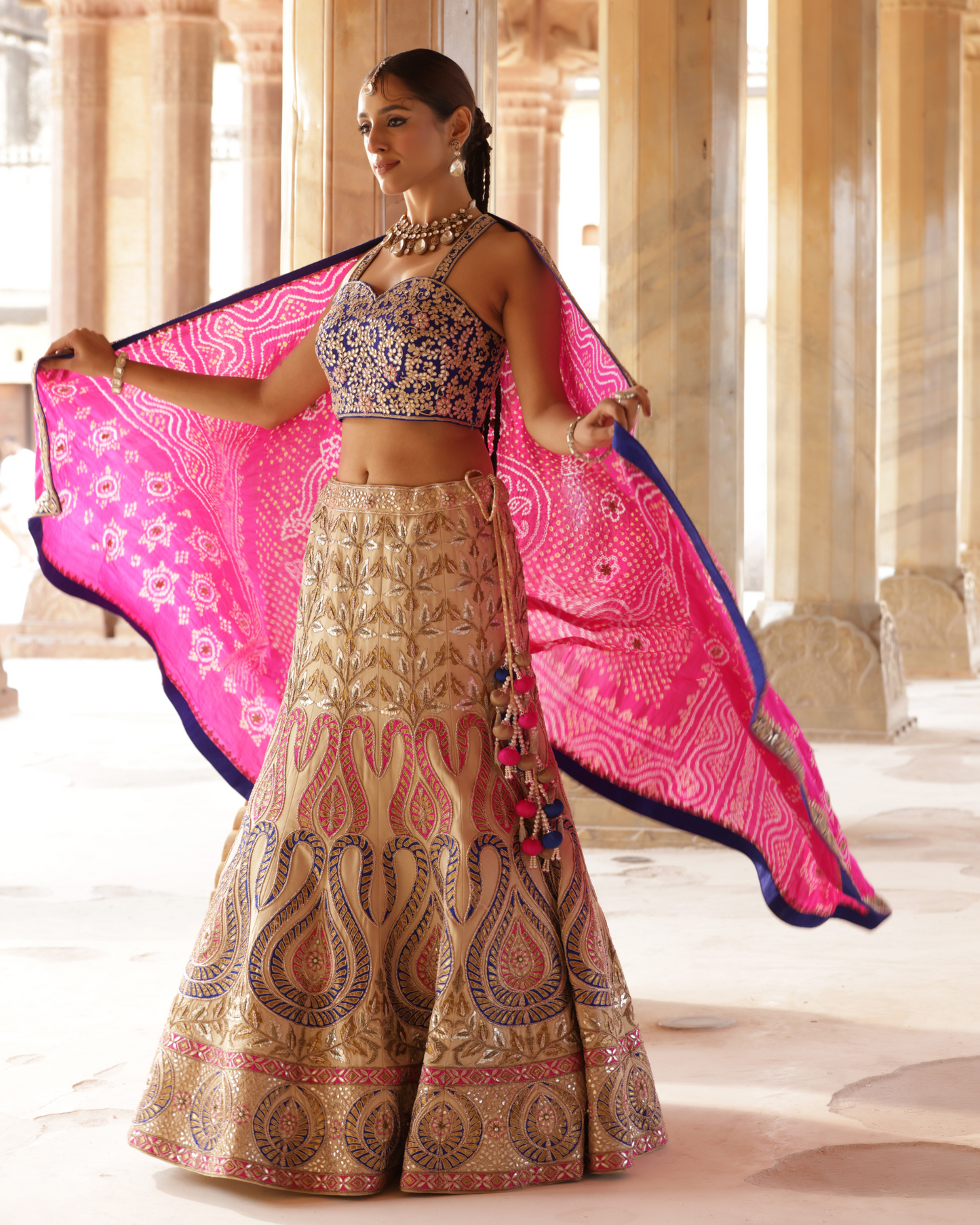 Banarsi Silk Lehenga Set
