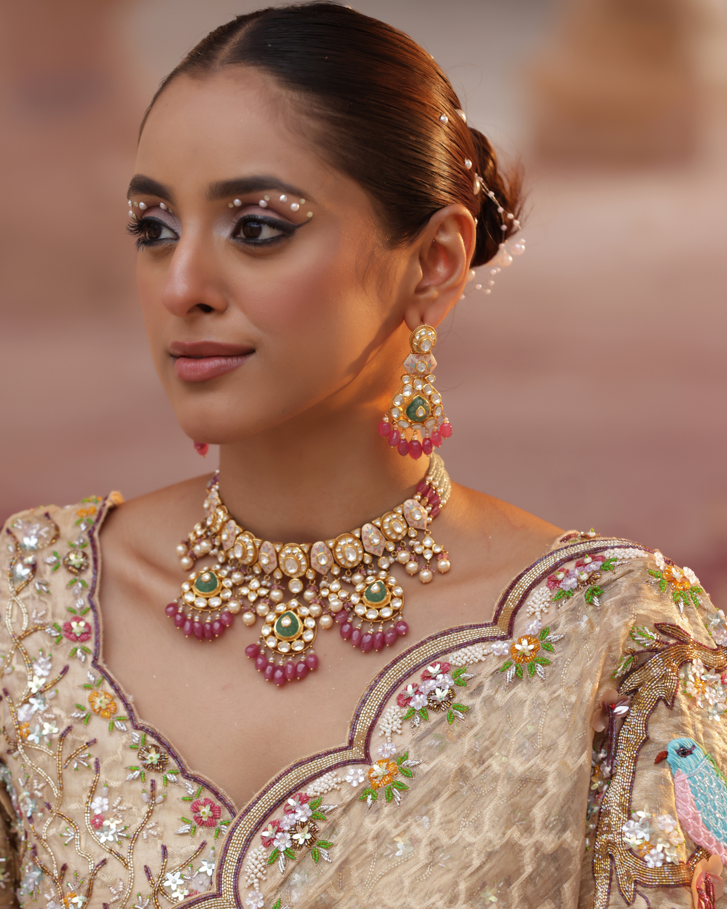 Rajputana Zari Tissue Saree