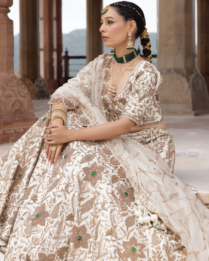 Royal Opulence Silk Lehenga Set