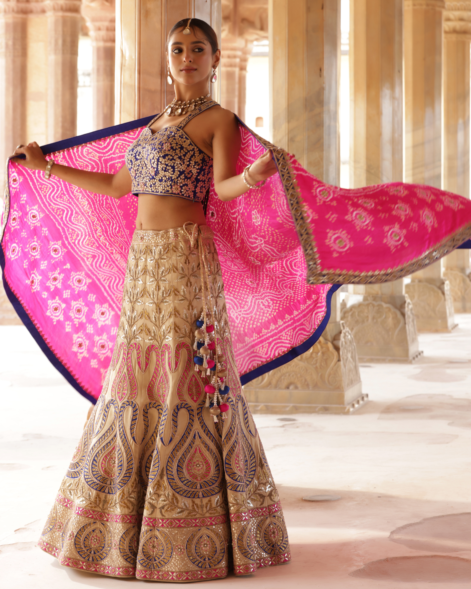 Banarsi Silk Lehenga Set