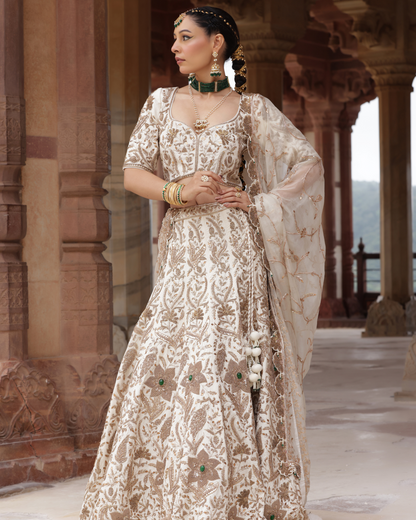 Royal Opulence Silk Lehenga Set
